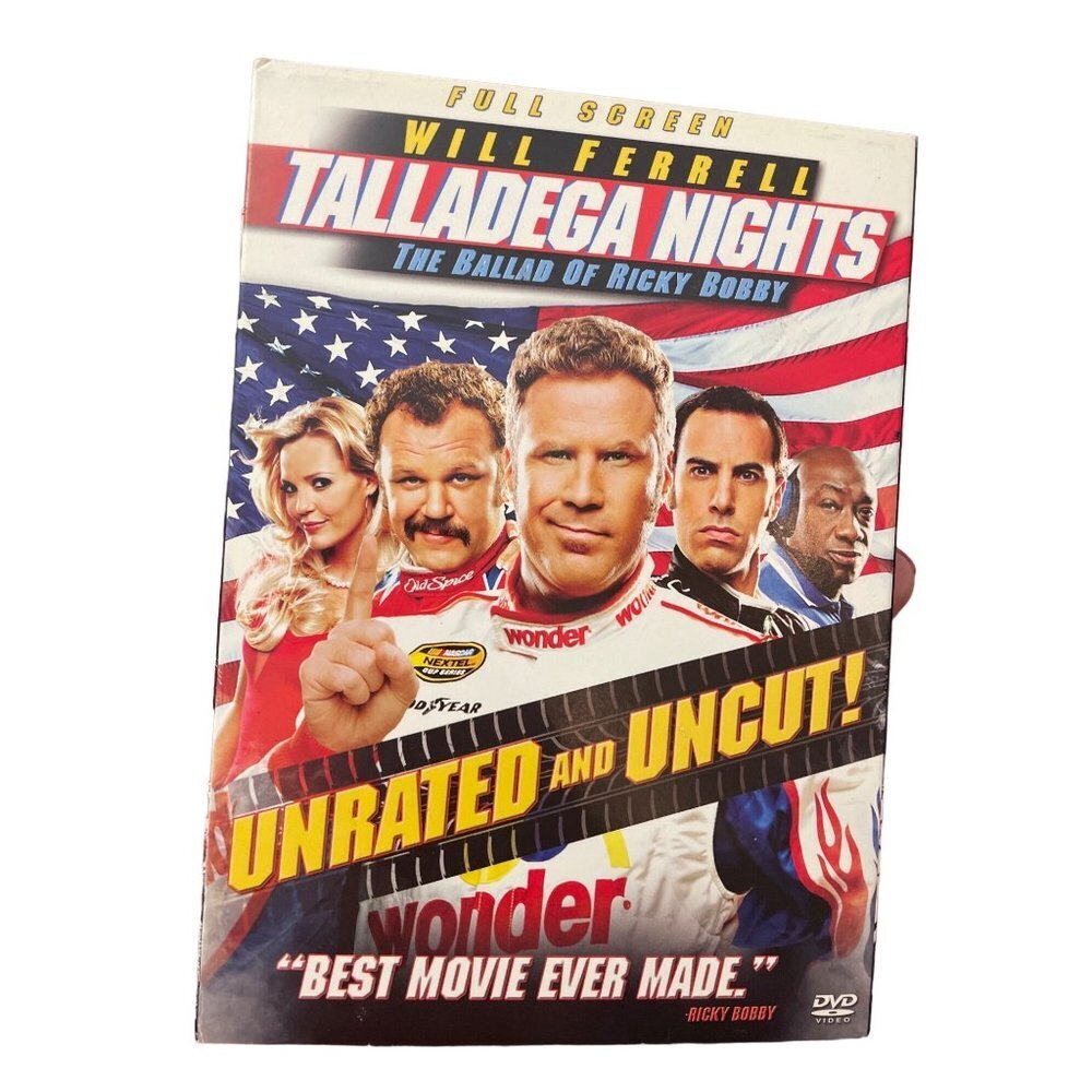 Talladega Nights DVD Movie Will Ferrell John C. Reilly
